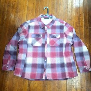 Free Country Womens Fleece Flannel